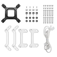 DeepCool Mystique 360 White ARGB LCD CPU Cooler - 360mm Radiator DeepCool Mystique 360 White ARGB LCD CPU Cooler - 360mm Radiator